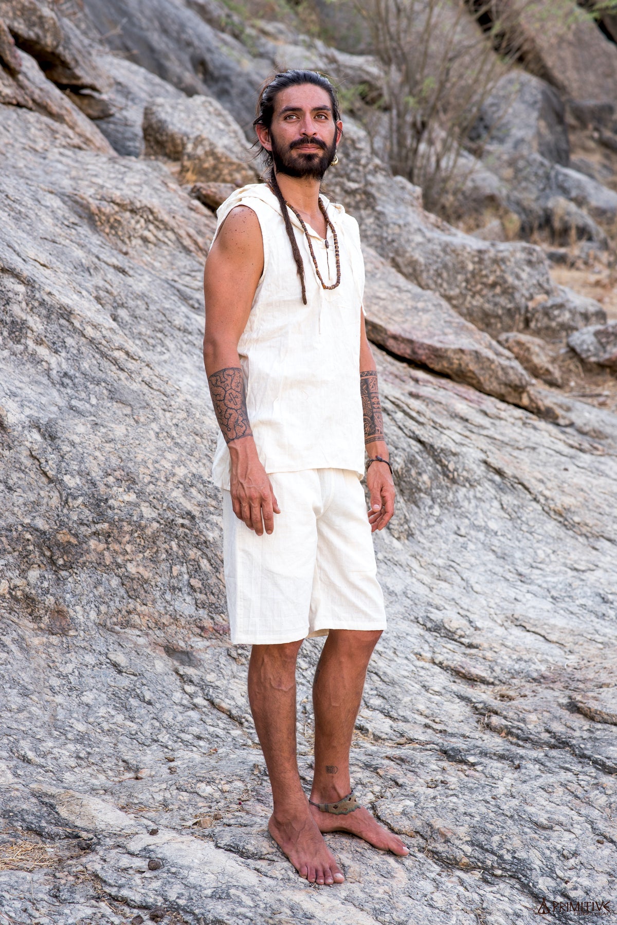 Men Shorts ~ Handwoven Khadi Cotton