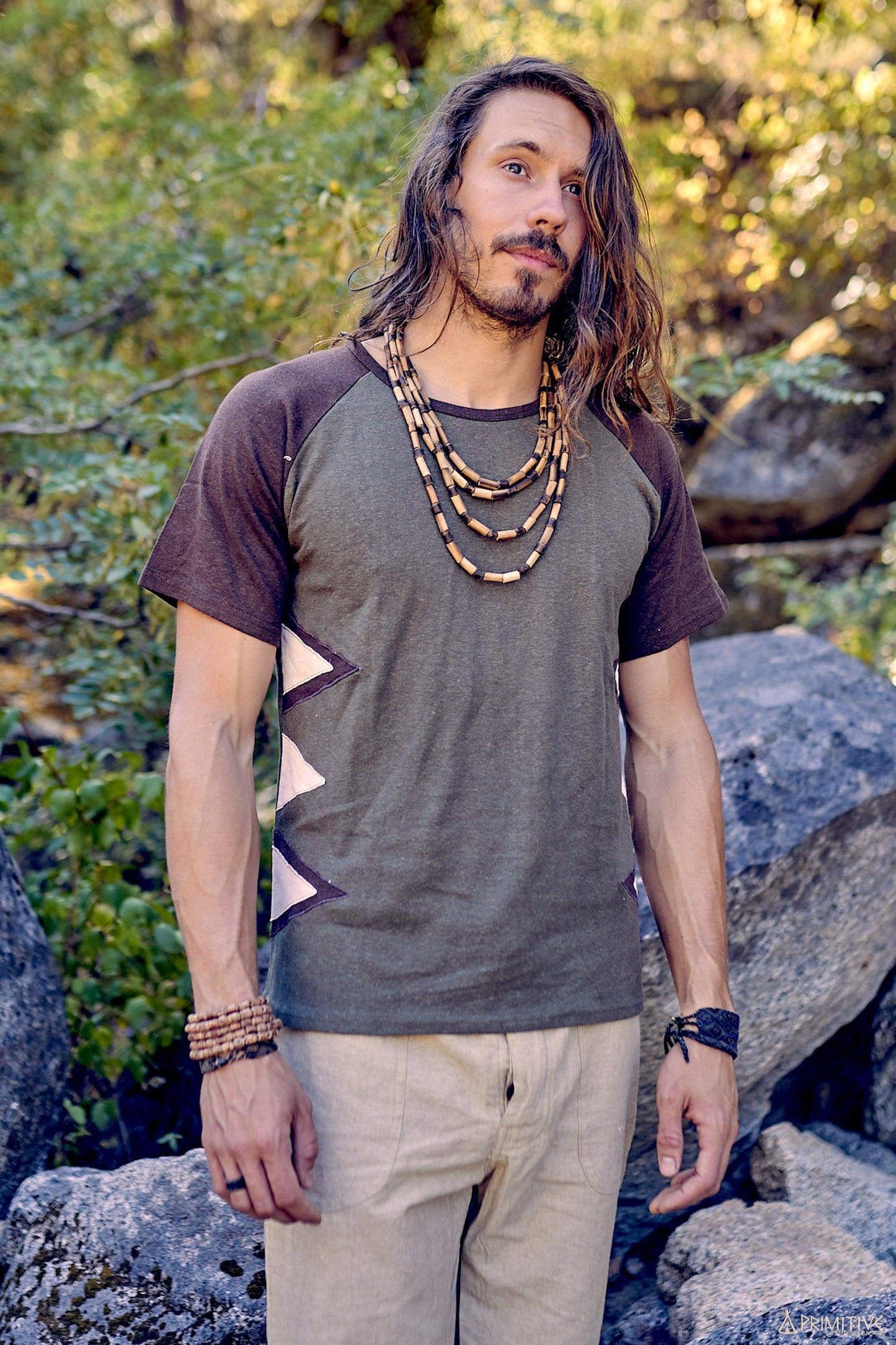 Hemp Cotton T-Shirt ⫸ Arrows ⫷