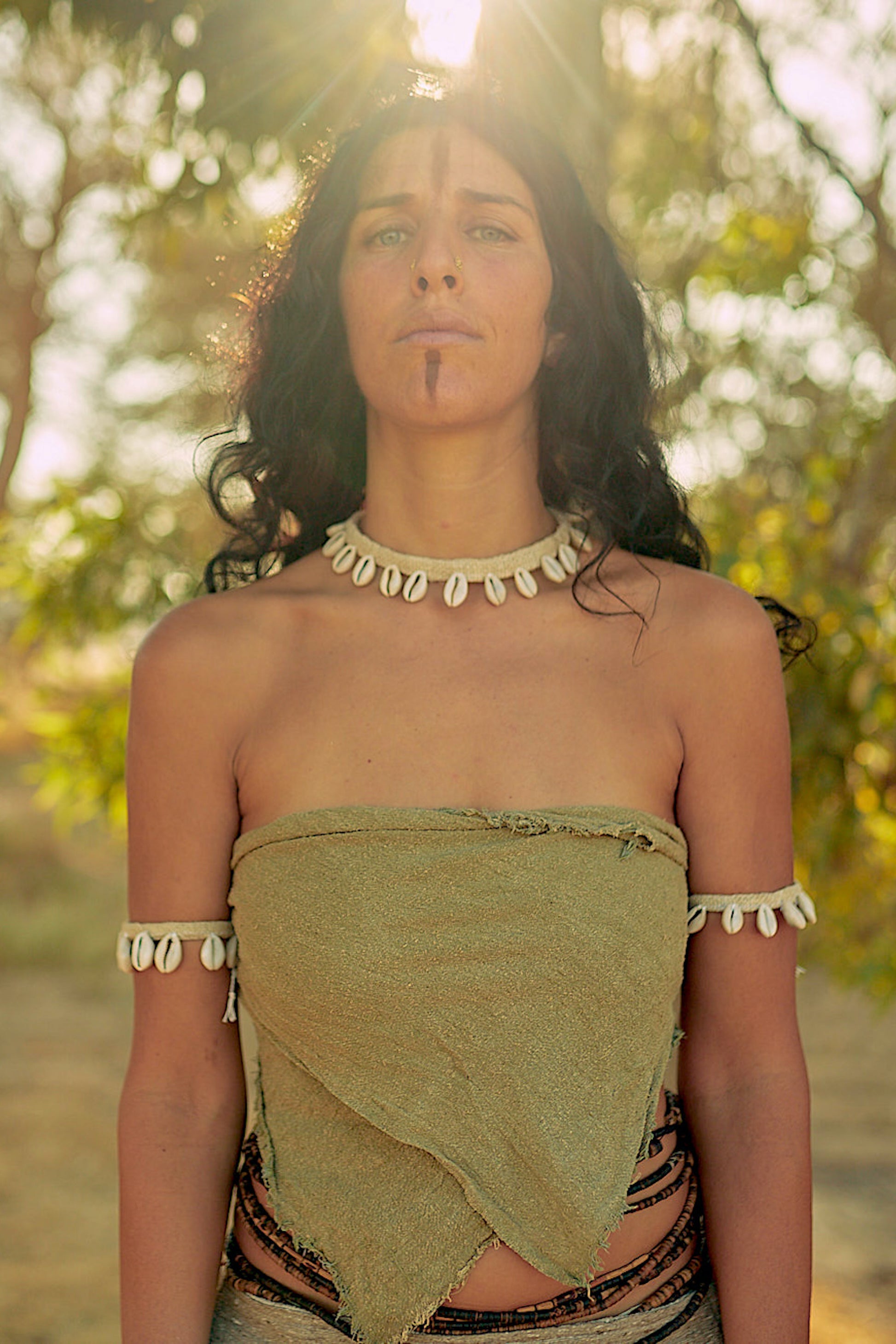 Hemp N Shells Necklace ⫸