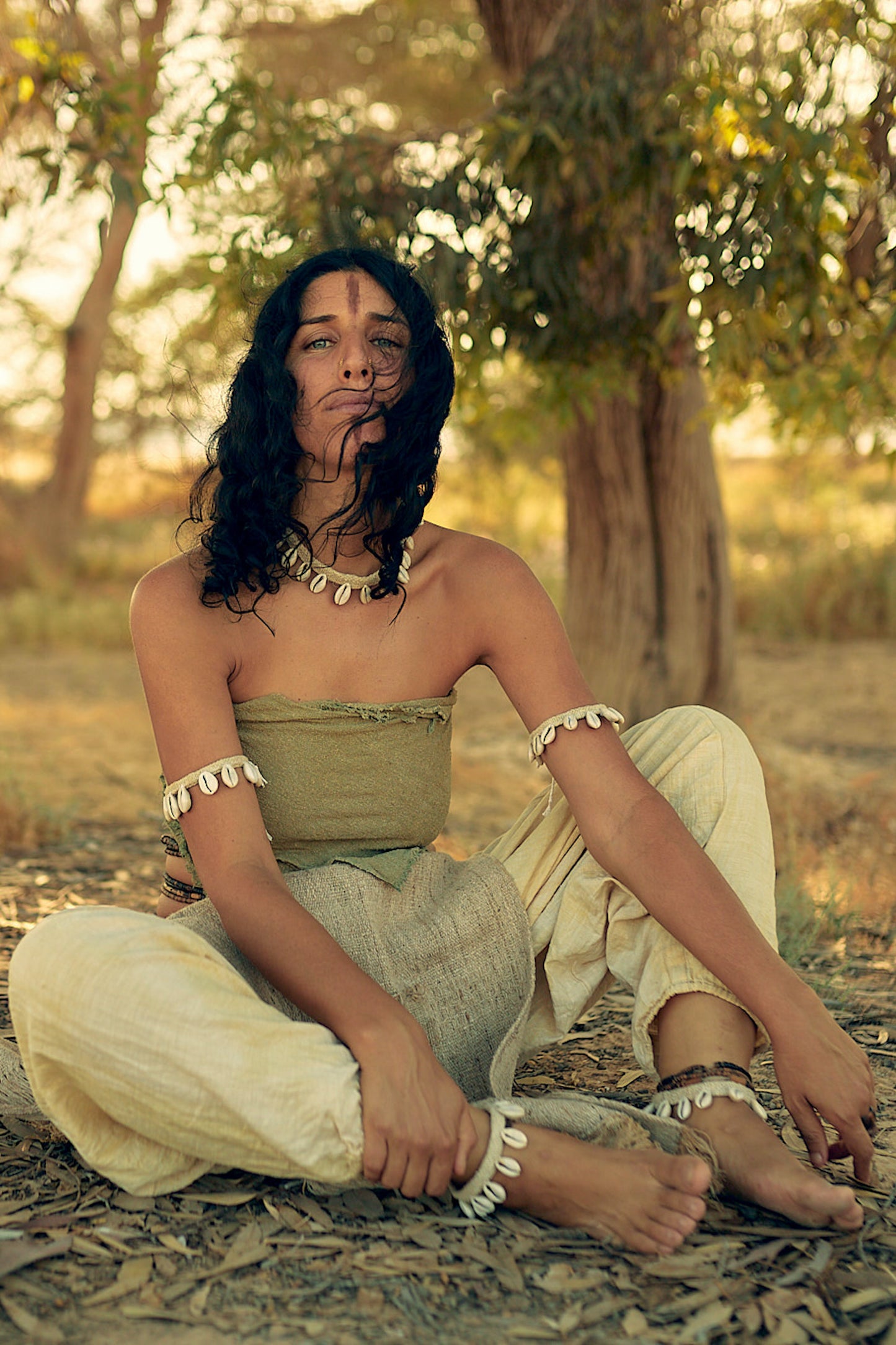 Hemp N Shells Necklace ⫸