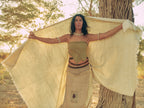 Ancient Path Shawl ⫸ Handspun Handwoven Khadi Wool