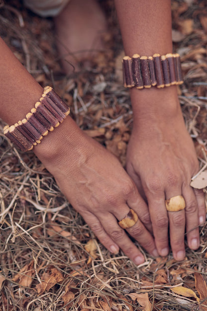 Carob Branches Earthy Bracelet »