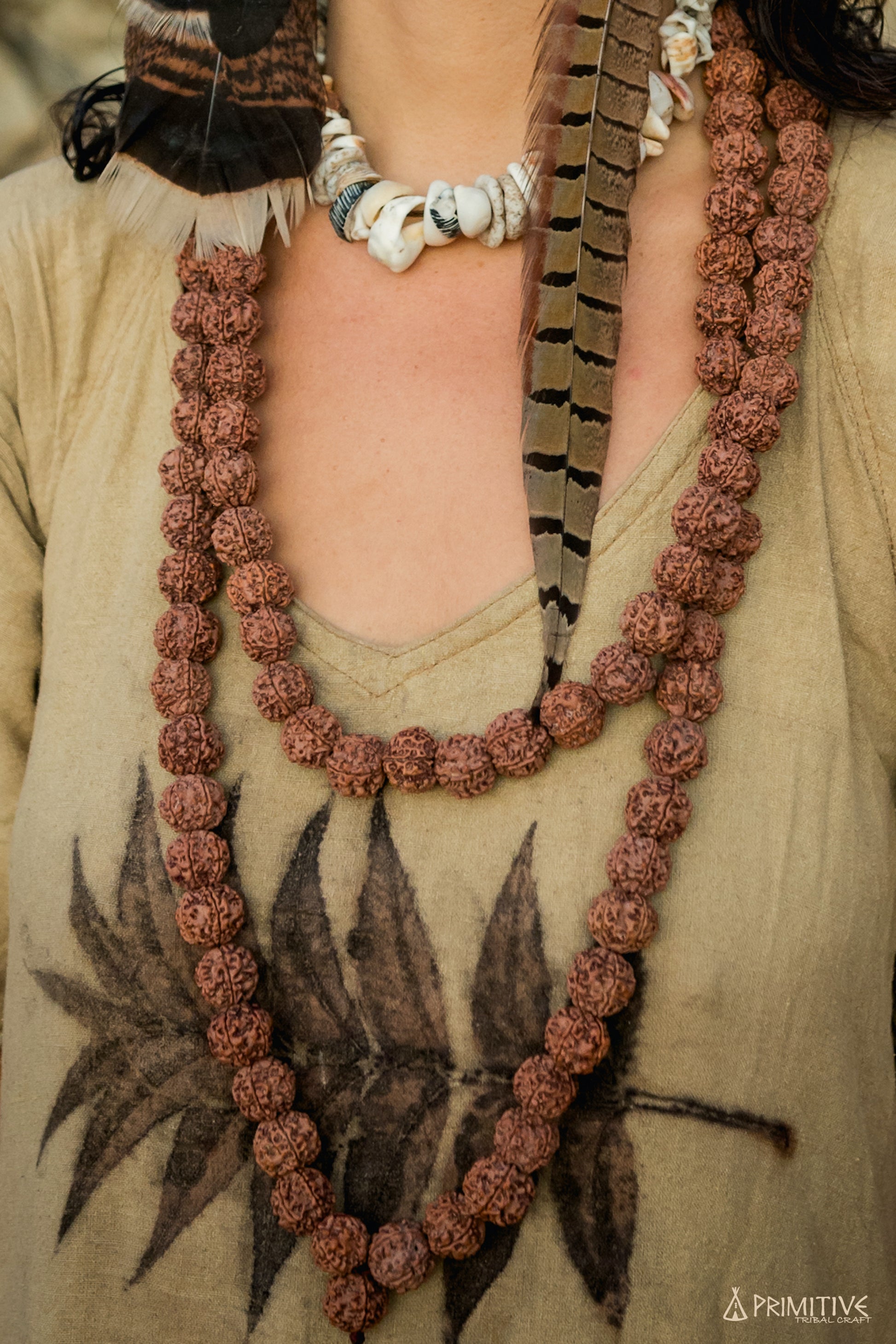 Huge ๑ Rudraksha Seeds ๑ Mala