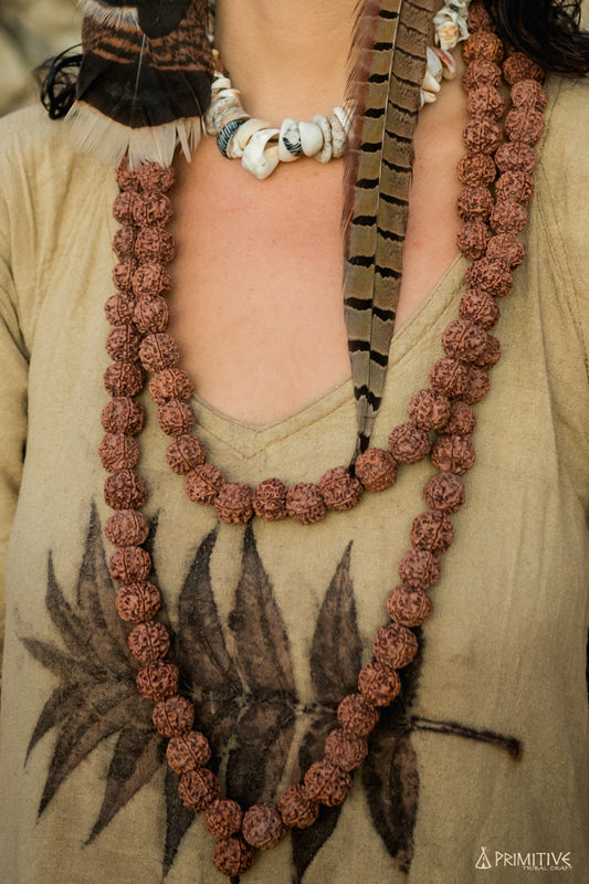 Huge ๑ Rudraksha Seeds ๑ Mala