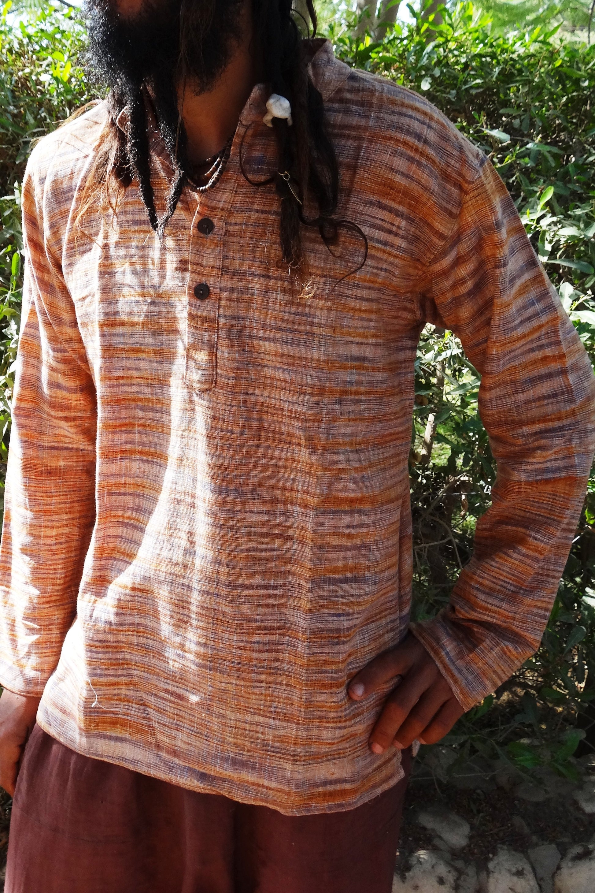 Short Kurta ⋙ Handwoven Khadi Cotton