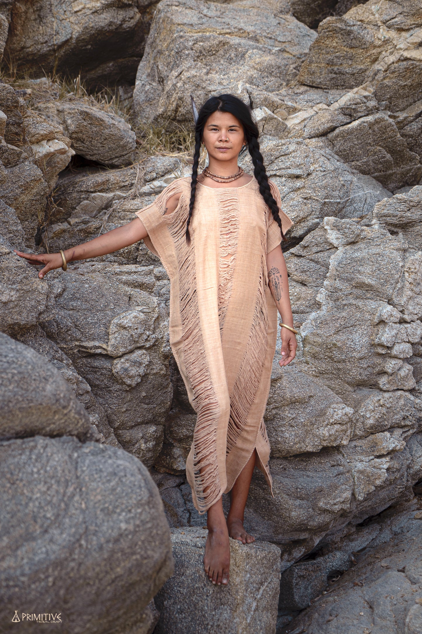 Oaxaca Kaftan >> Organic Cotton >> Plant Dye