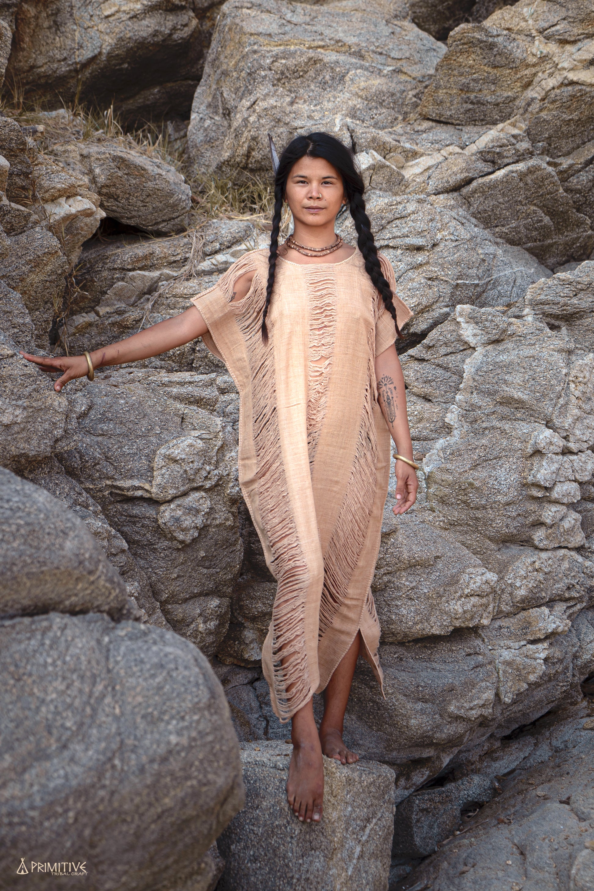 Oaxaca Kaftan >> Organic Cotton >> Plant Dye