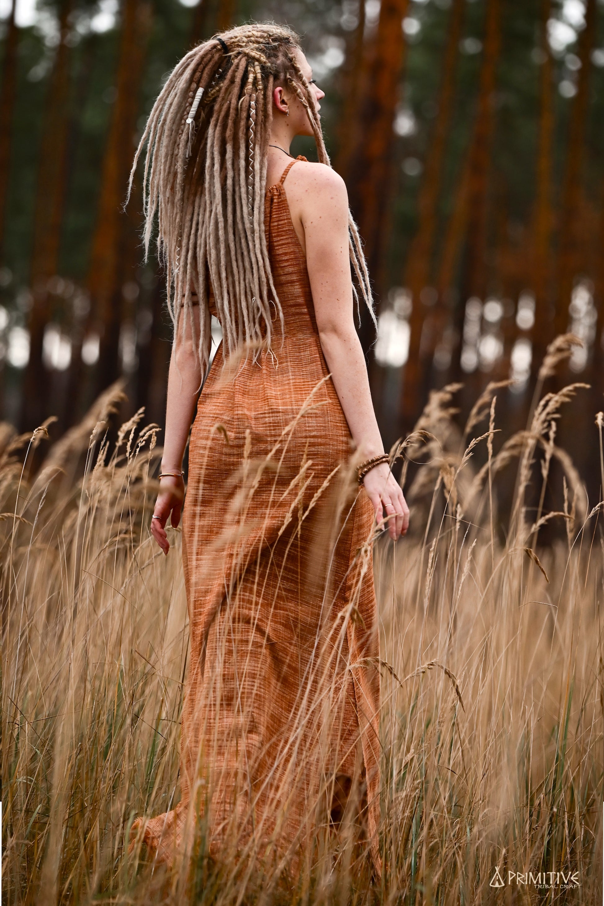 Jesica Dress ⋙⋘ Adjustable Handwoven Khadi Cotton Dress