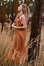 Jesica Dress ⋙⋘ Adjustable Handwoven Khadi Cotton Dress