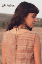 Raw Wood Earthy Necklace ๑⋙ 10 Strands