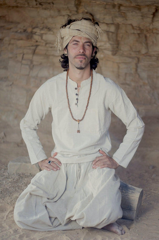 Fine Cotton Short Kurta ~