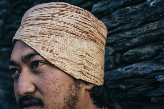 Asymmetrical Khadi Hat