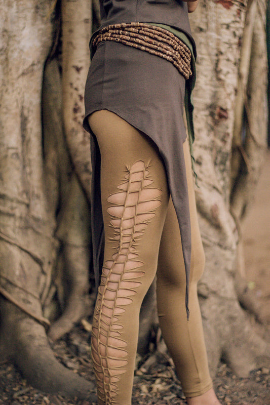 Cut Pixie Winter Leggings ⋙ Thick Organic Cotton