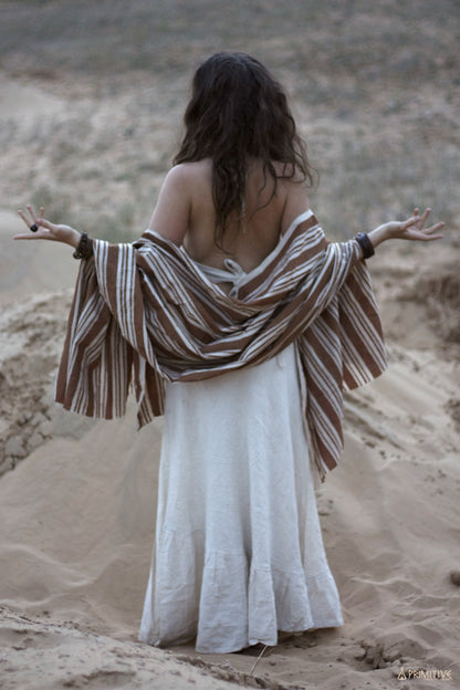 Block Print Shawl ⋙ Natural Dye ⋙ Cotton