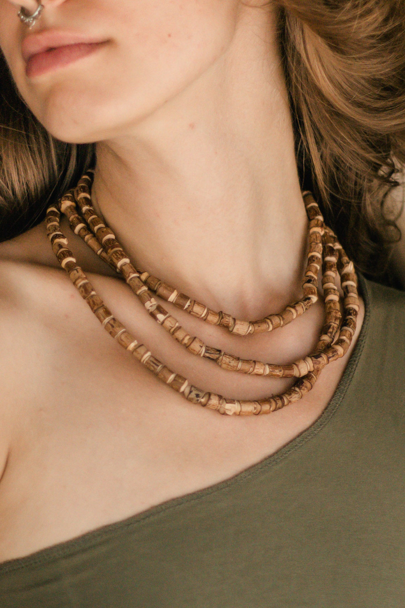 Tulsi Necklace ⋙ 3 Lines