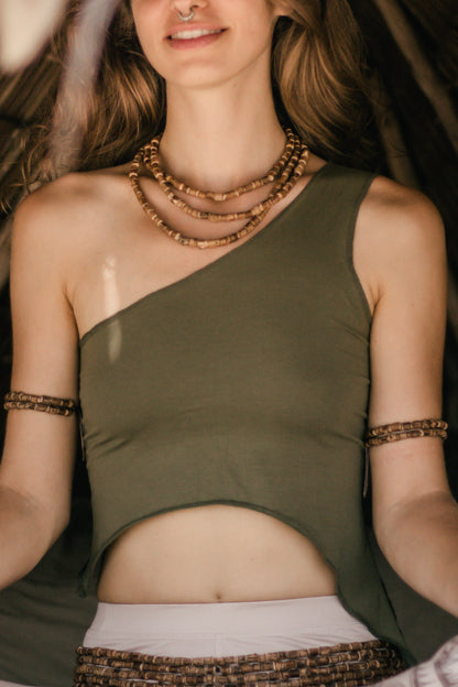 Tulsi Necklace ⋙ 3 Lines