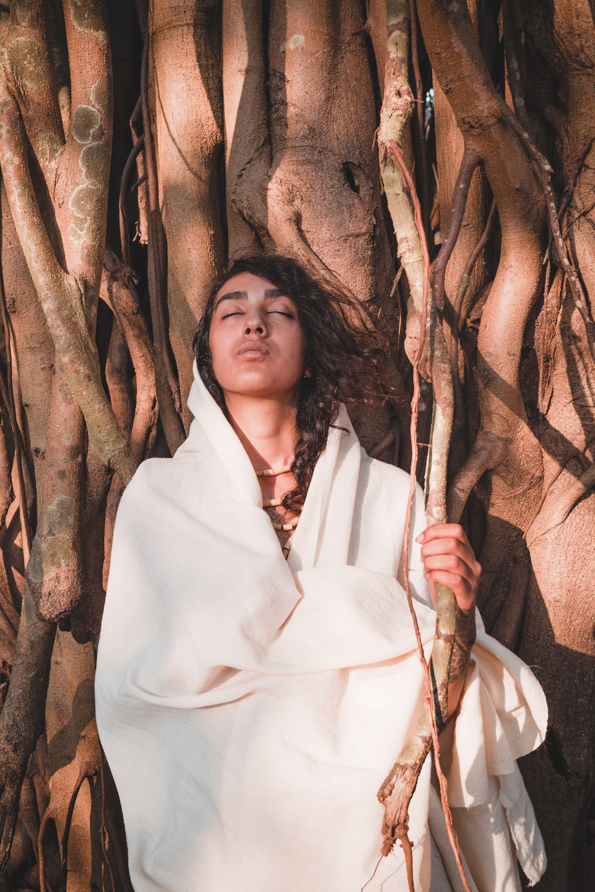 20% OFF ~ Tribal Weave Shawl ⋙ Handwoven Pure Wool