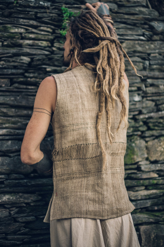 20% OFF ~ Handwoven Wild Nettle Vest