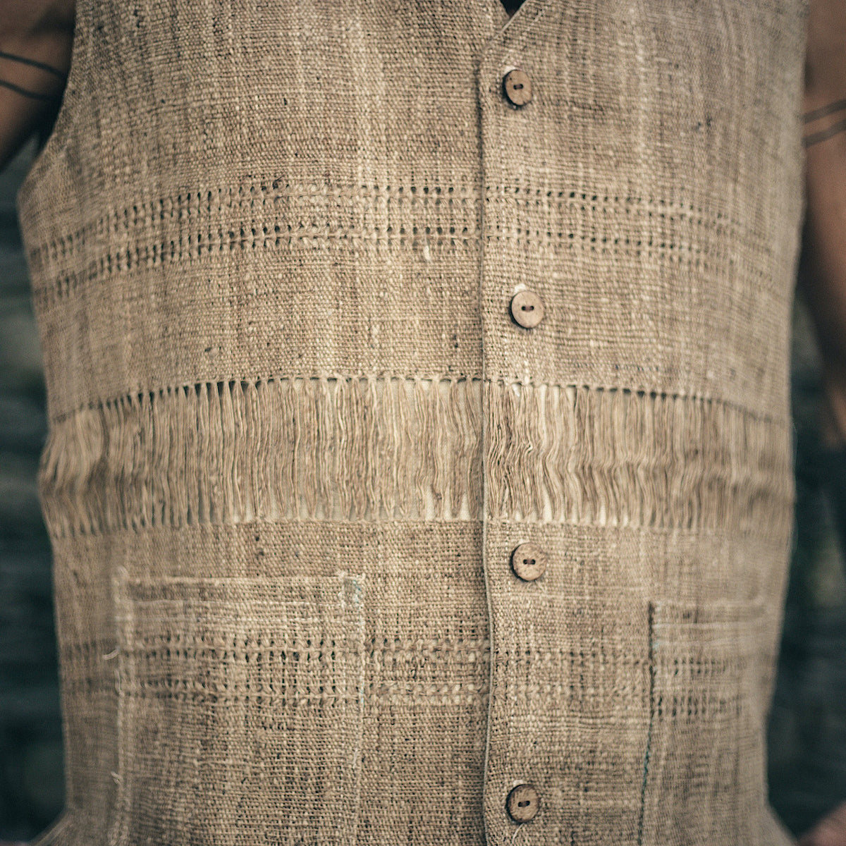 20% OFF ~ Handwoven Wild Nettle Vest