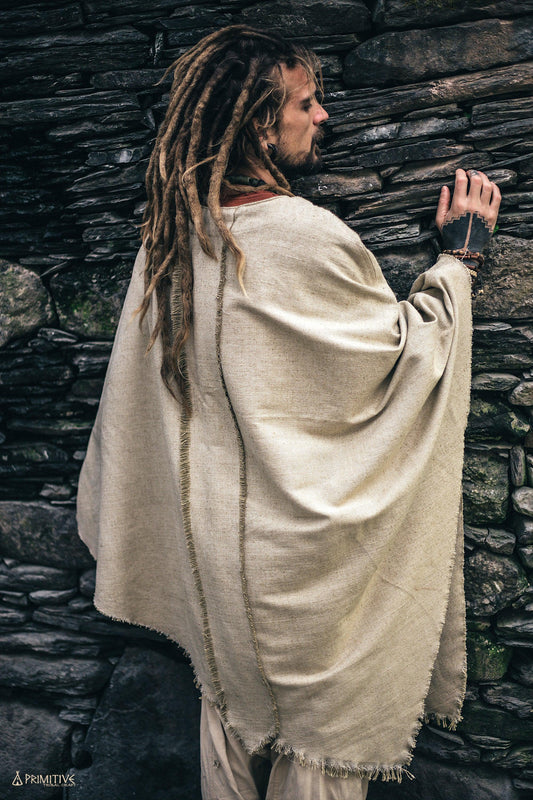 Tribal Arrows Poncho ⋙ Linen