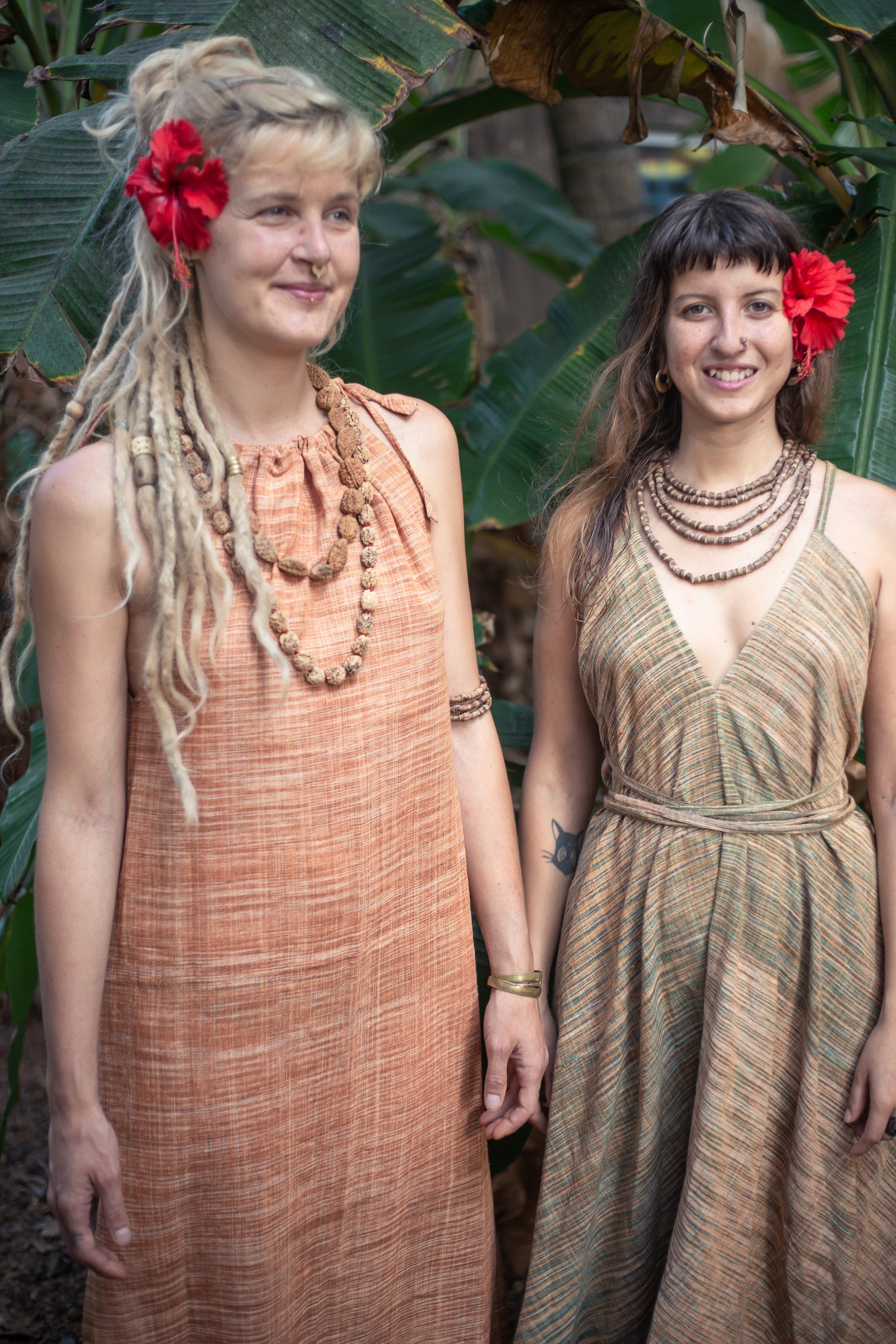 Jesica Dress ⋙⋘ Adjustable Handwoven Khadi Cotton Dress