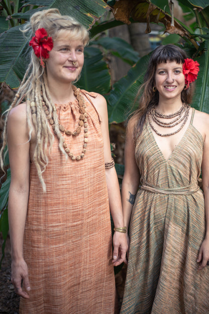 Jesica Dress ⋙⋘ Adjustable Handwoven Khadi Cotton Dress