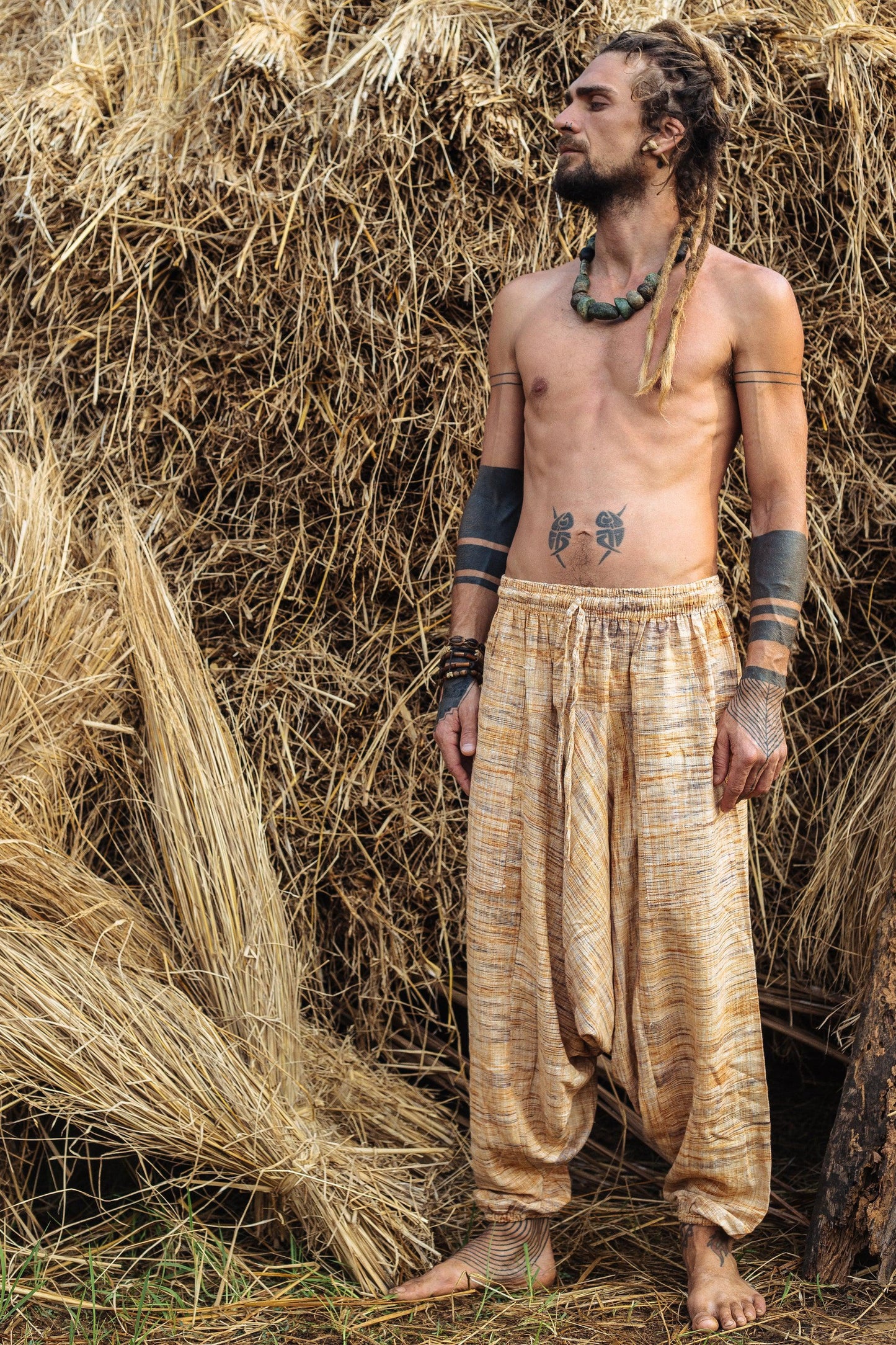 Harem Pants ⋘⋙ Handwoven Khadi Cotton