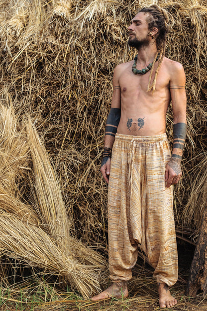 Harem Pants ⋘⋙ Handwoven Khadi Cotton