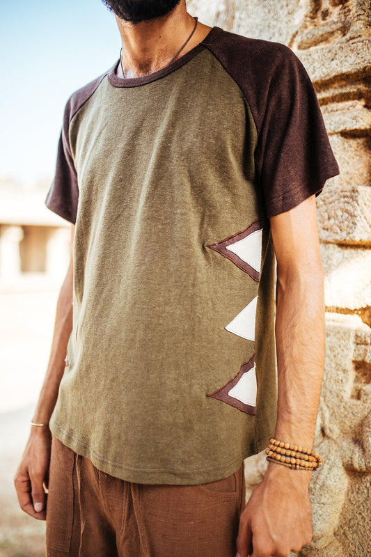 Hemp Cotton T-Shirt ⫸ Arrows ⫷