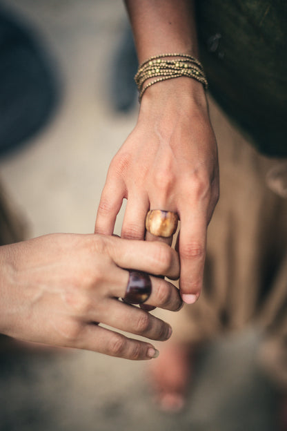 Coconut Rings ๑ SET of 2