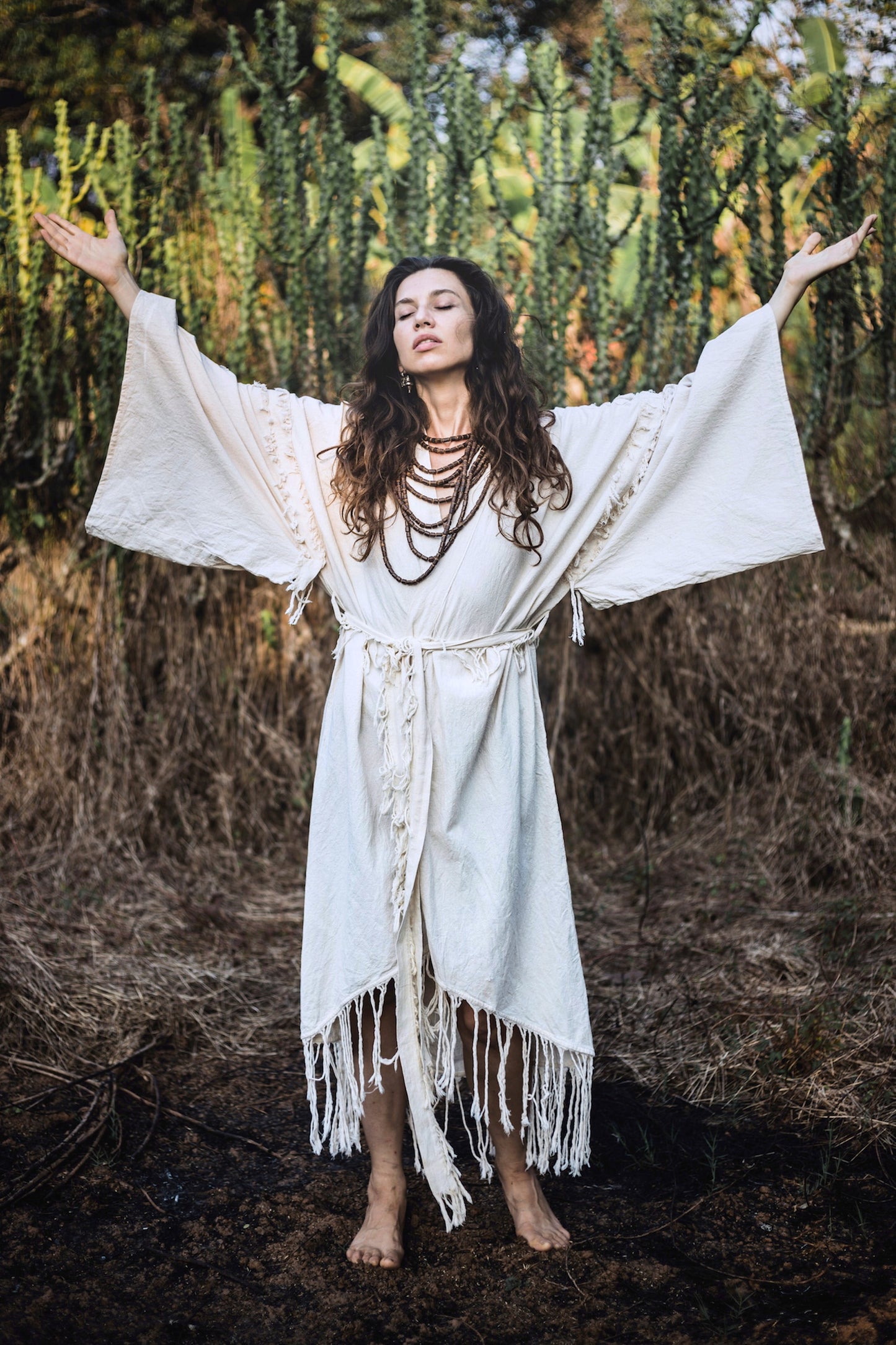 Raw Cotton Kimono ⋙⋗