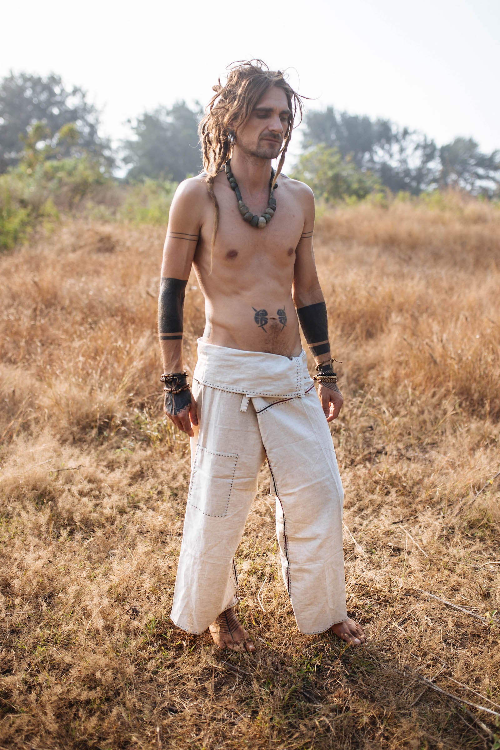 Hand Stitched Thai Fisherman Pants ⋙⋗ Handwoven Hemp