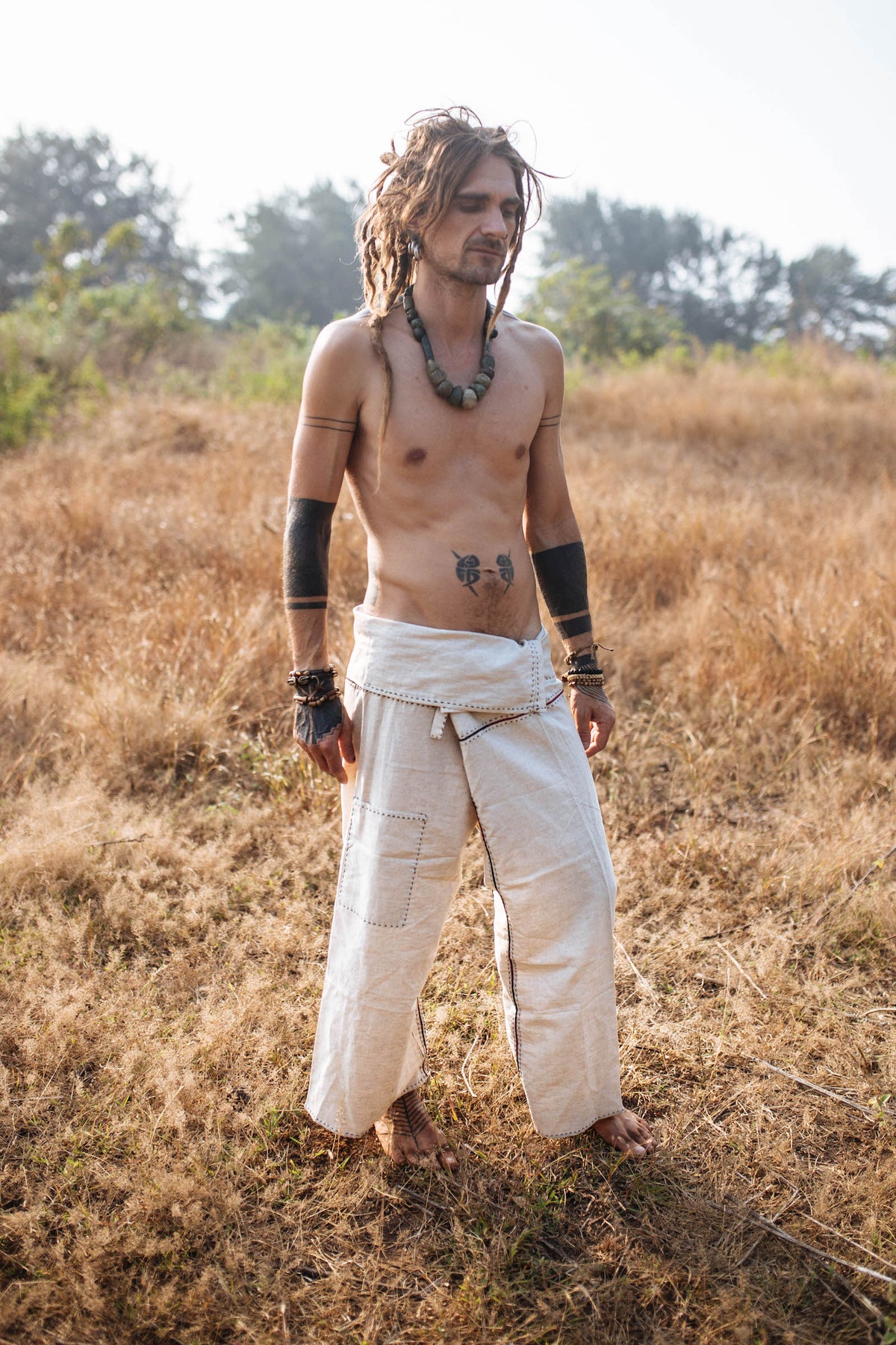 Hand Stitched Thai Fisherman Pants ⋙⋗ Handwoven Hemp