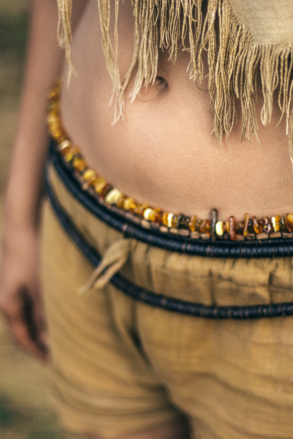 Amber Belt/Waist Beads ๑⋙