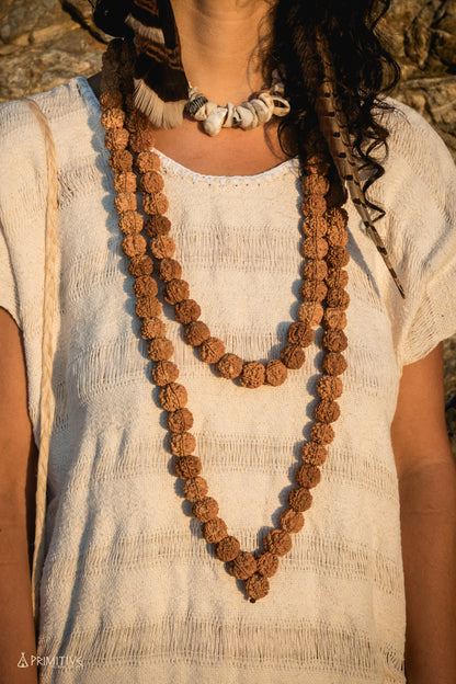 Huge ๑ Rudraksha Seeds ๑ Mala