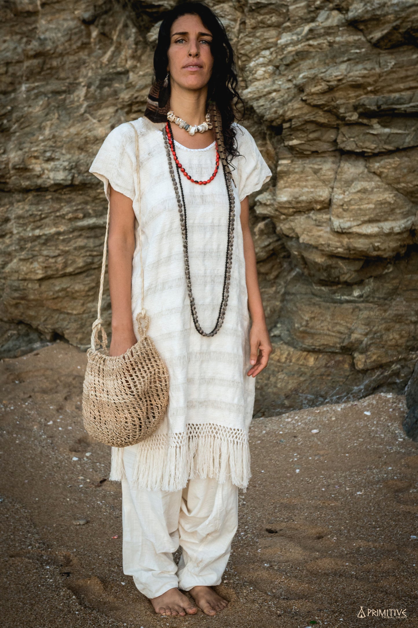 Oaxaca Huipil Dress ⋙ Handwoven Cotton