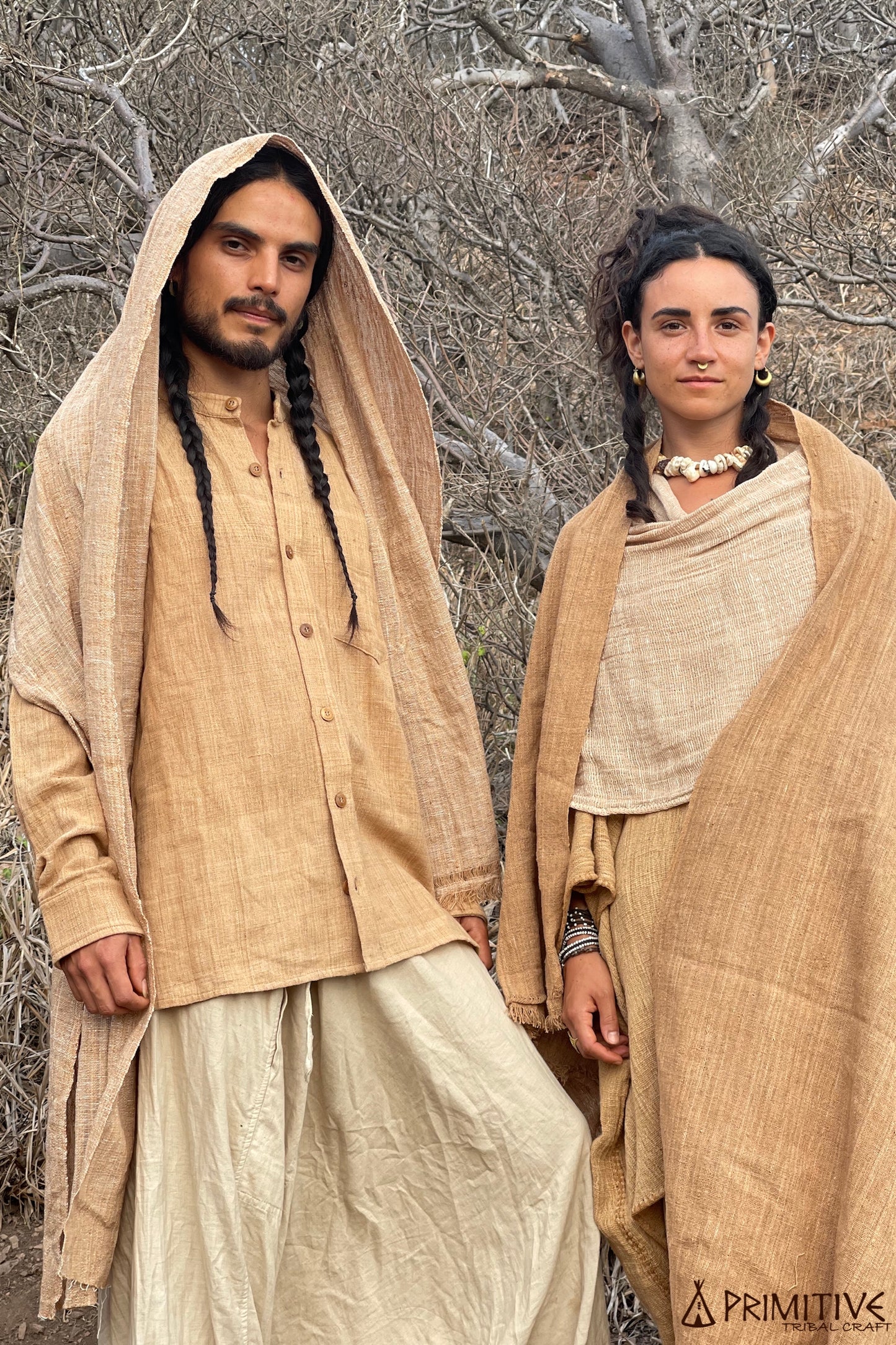 Coyuchi Cotton Kaftan ⋙ Native Brown Cotton