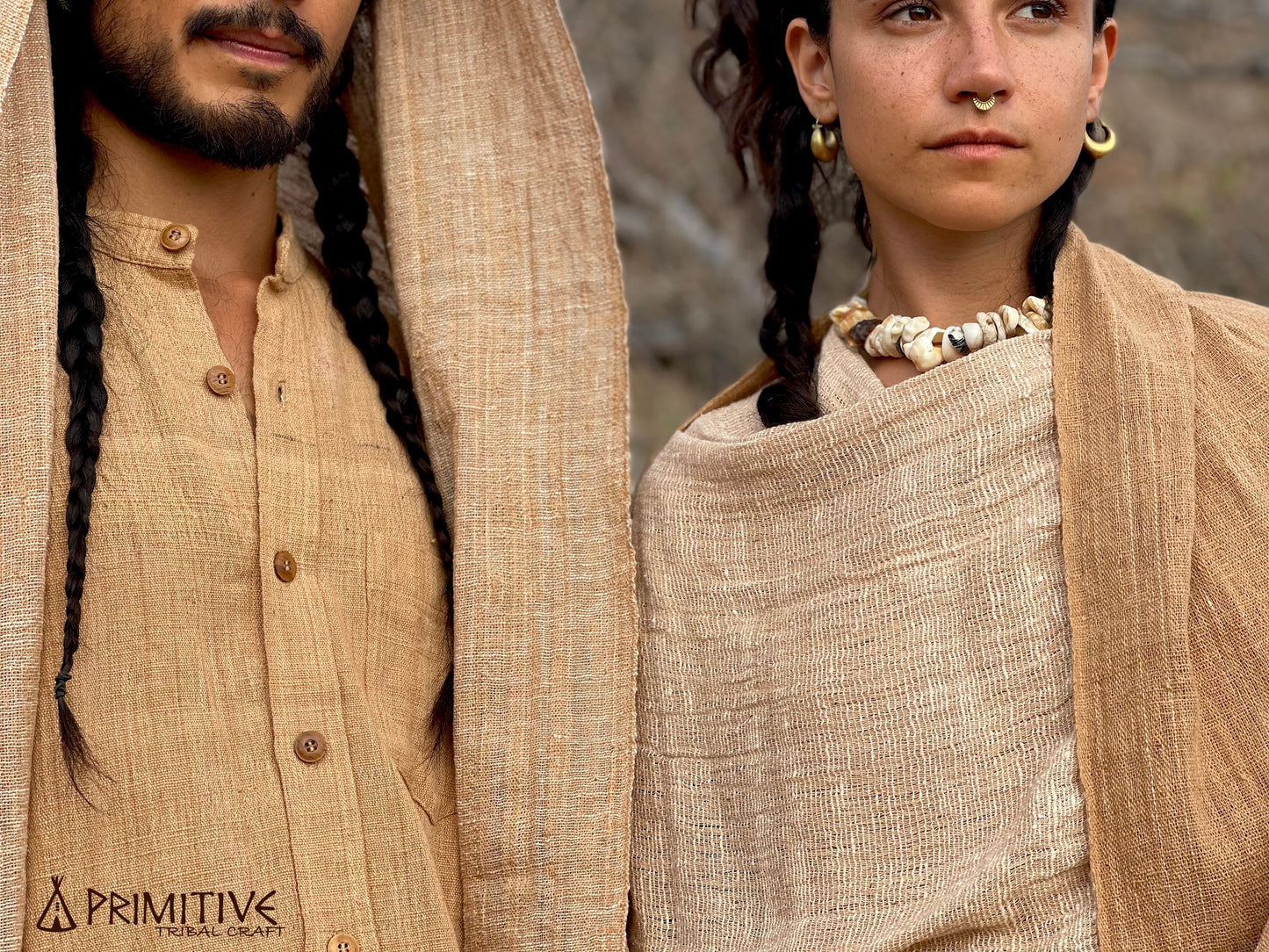 Coyuchi Cotton Kaftan ⋙ Native Brown Cotton