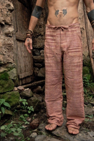 Khadi Straight Pants ~