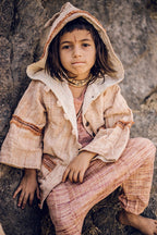 Earthy Pixie Children Jacket ⋙ Handwoven Khadi Cotton