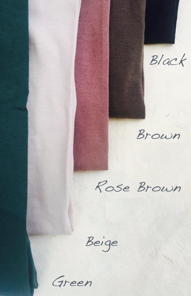 Extra Long Plain Leggings ⫸ Organic Cotton