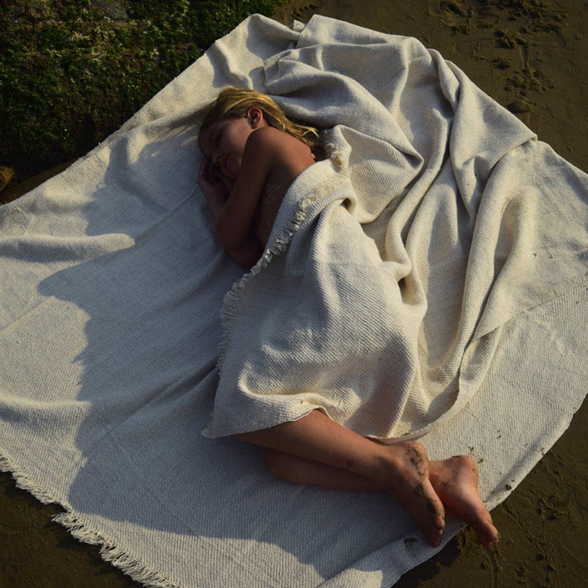 Huge Handwoven Cotton Blanket