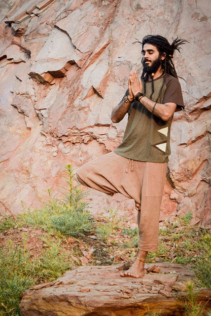 Hemp Cotton T-Shirt ⫸ Arrows ⫷