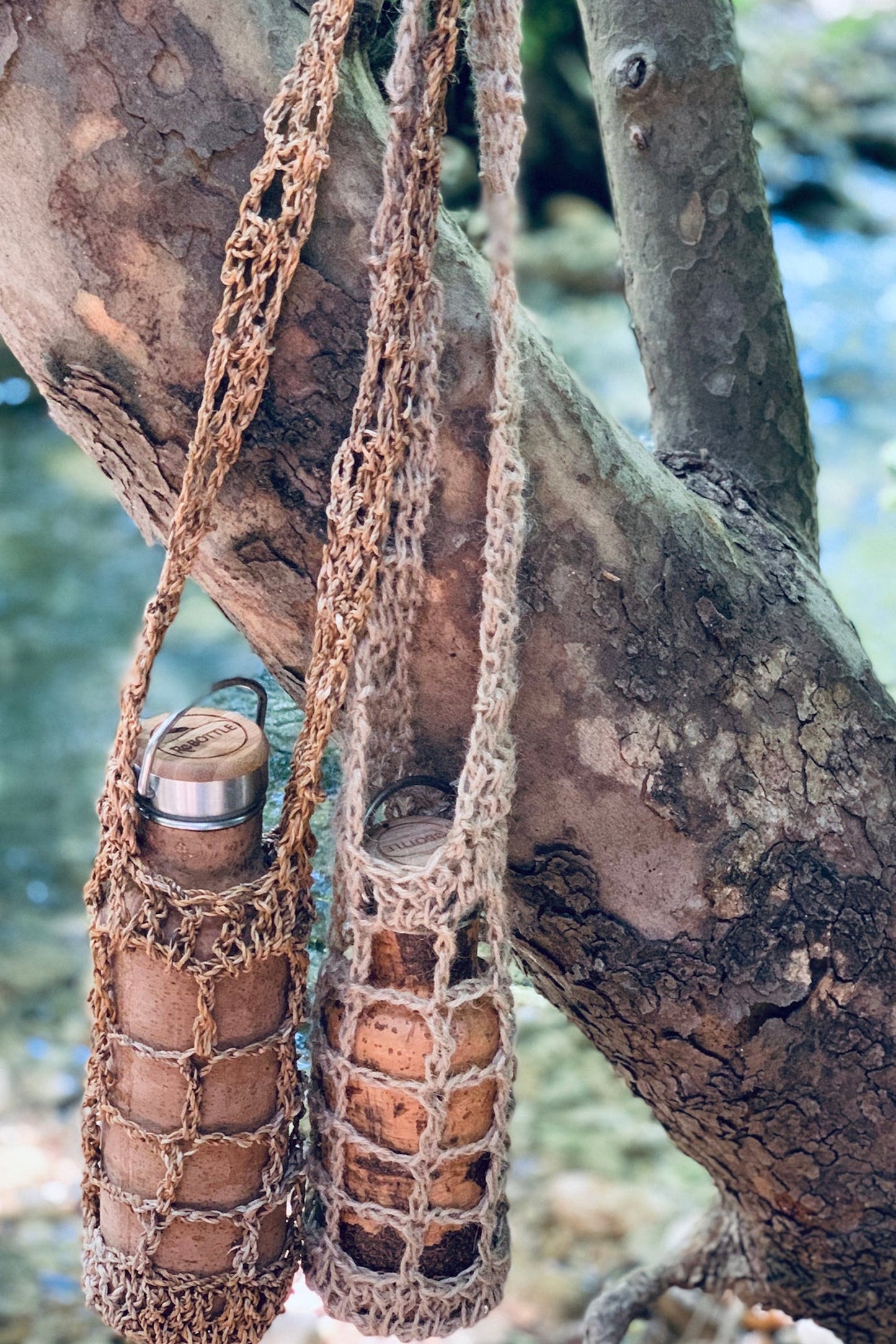 Jute Bottle Holder ⋙⋗