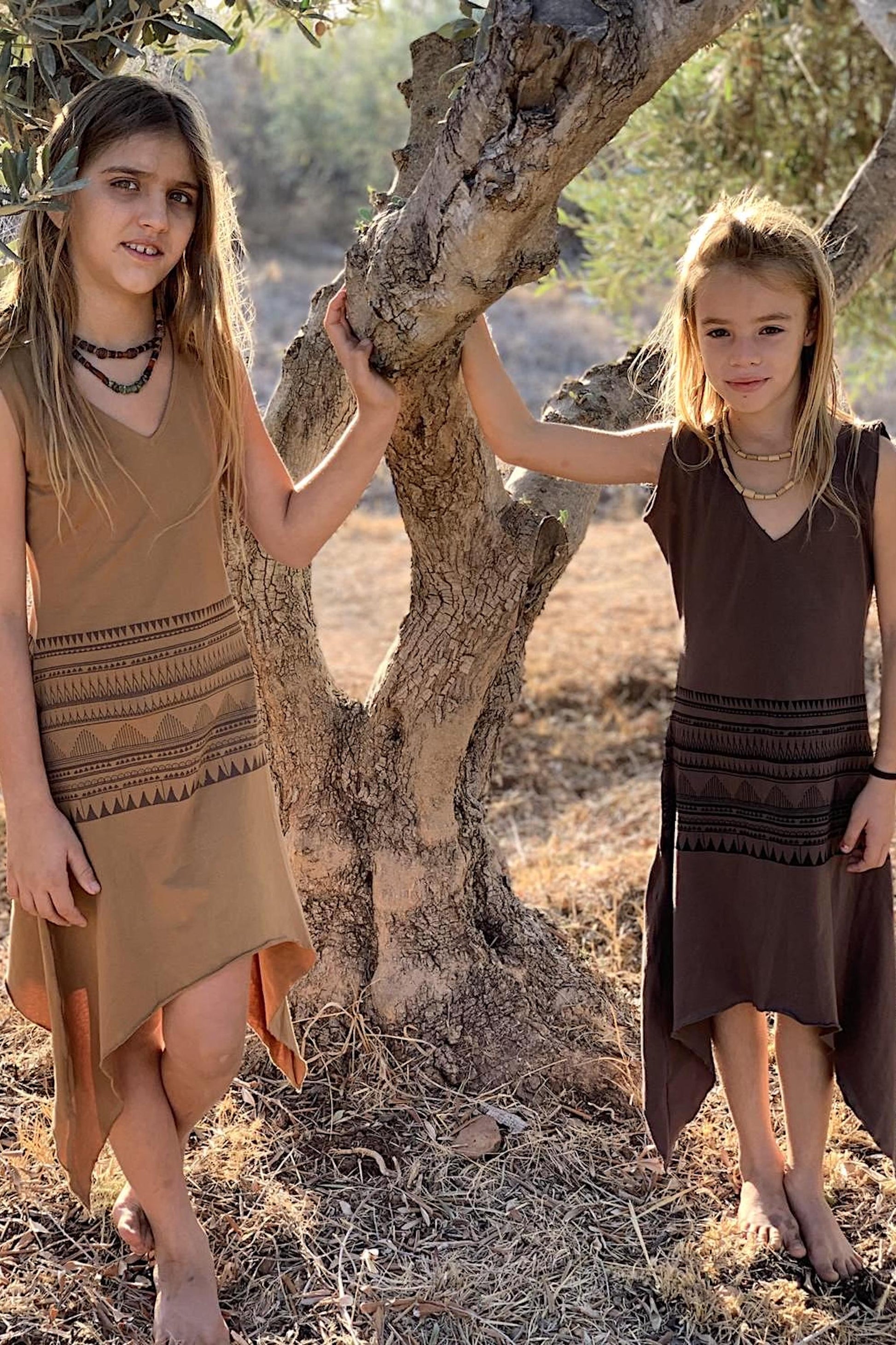 Pixie Pointy Dress for Girls ⋙ Organic Cotton