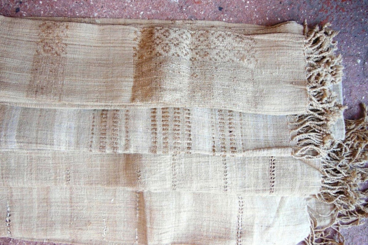 Traditional Ahimsa Silk Scarf ⋙⋙