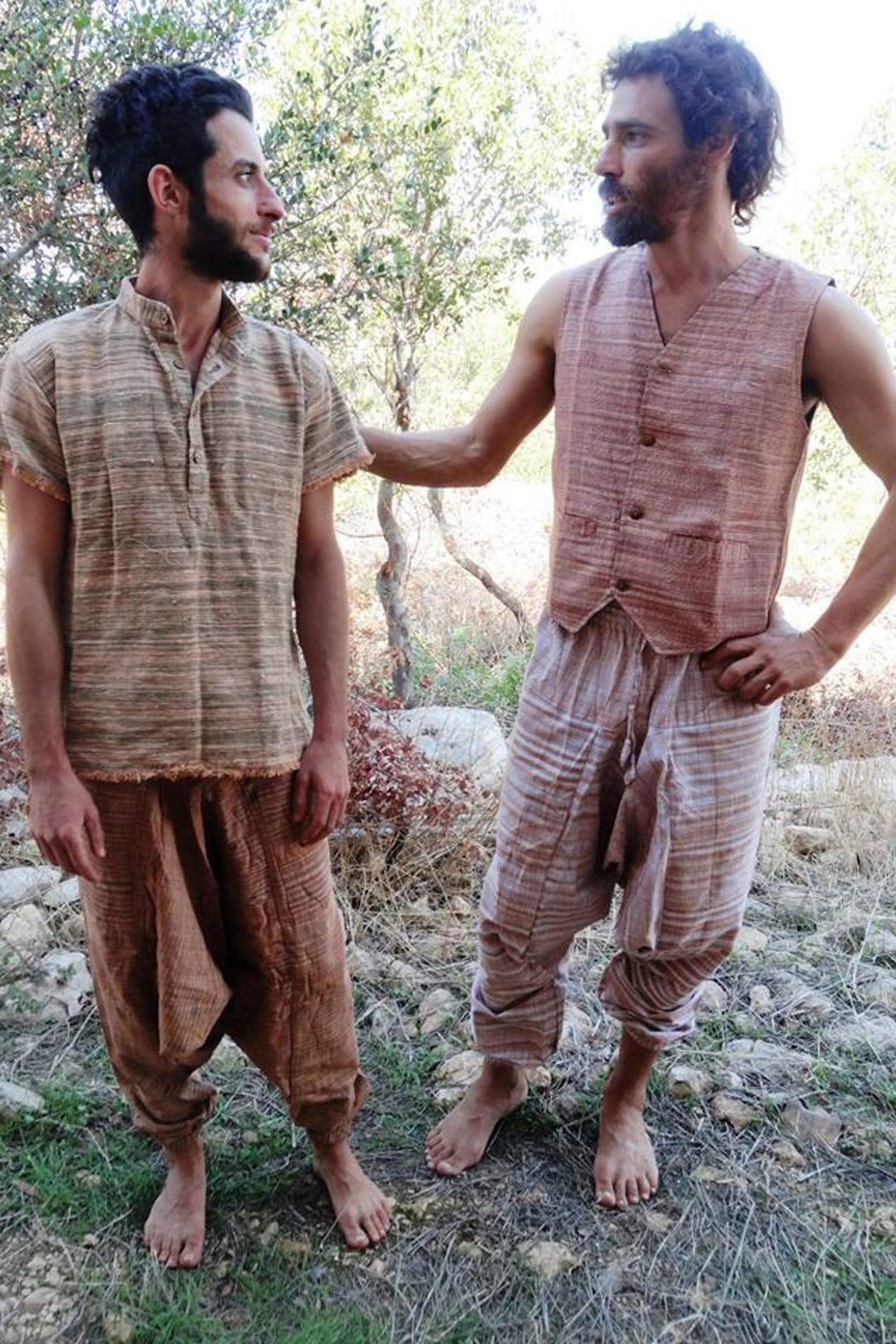 Harem Pants ⋘⋙ Handwoven Khadi Cotton