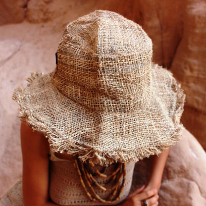 Raw Himalayan Wild Hemp Hat