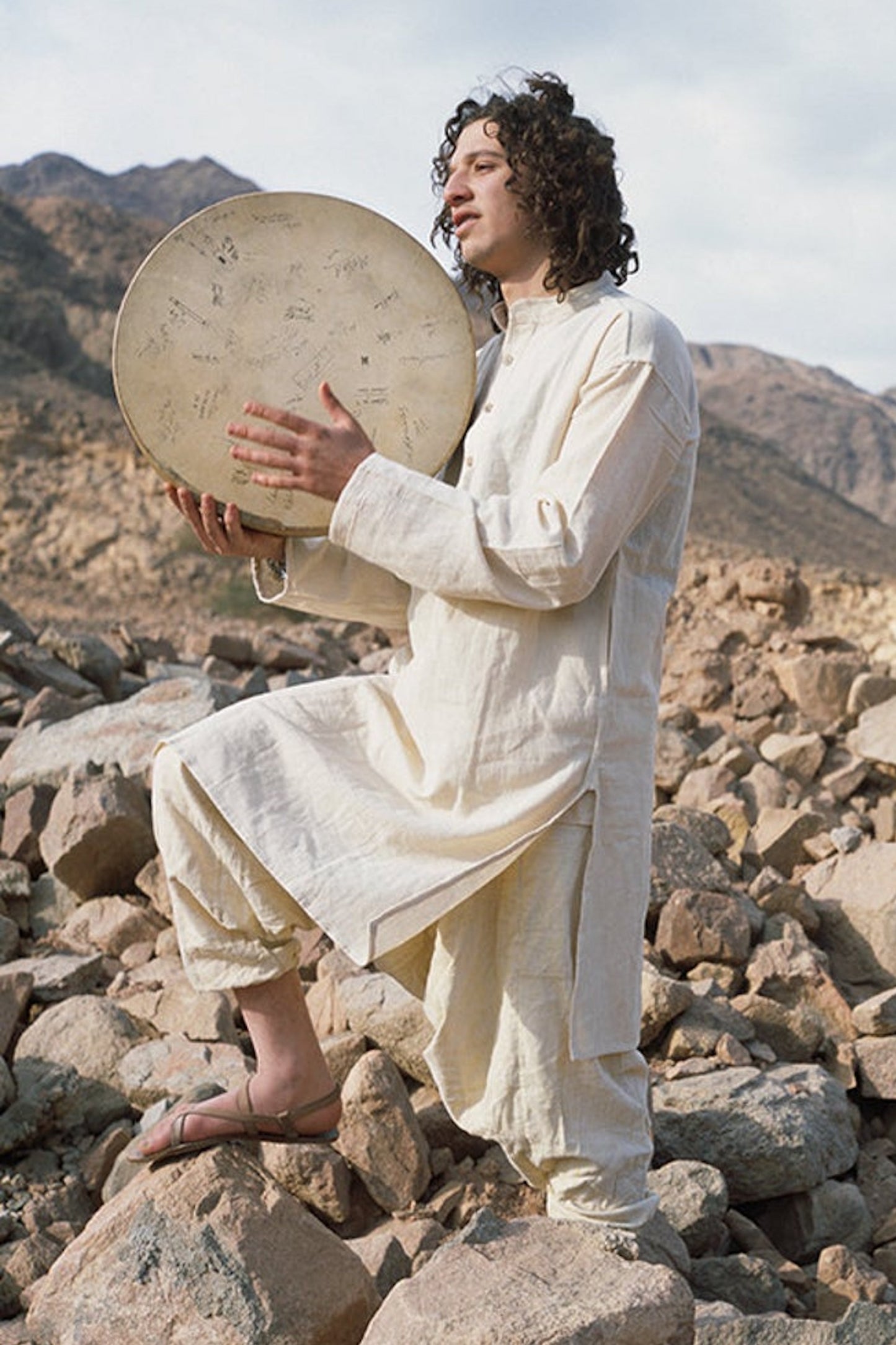 Natural Long Kurta ⋙ Organic Cotton