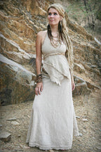 Earth Wrap Skirt ⋙⋘⋘ Long Cotton Skirt